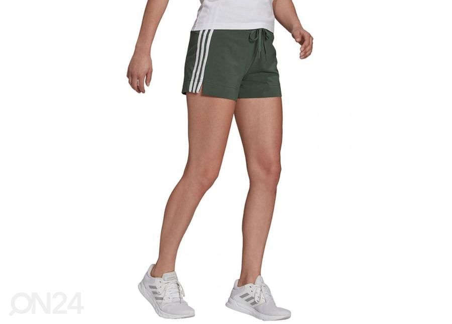 Naiste lühikesed treeningpüksid Adidas Essentials Slim Shorts suurendatud