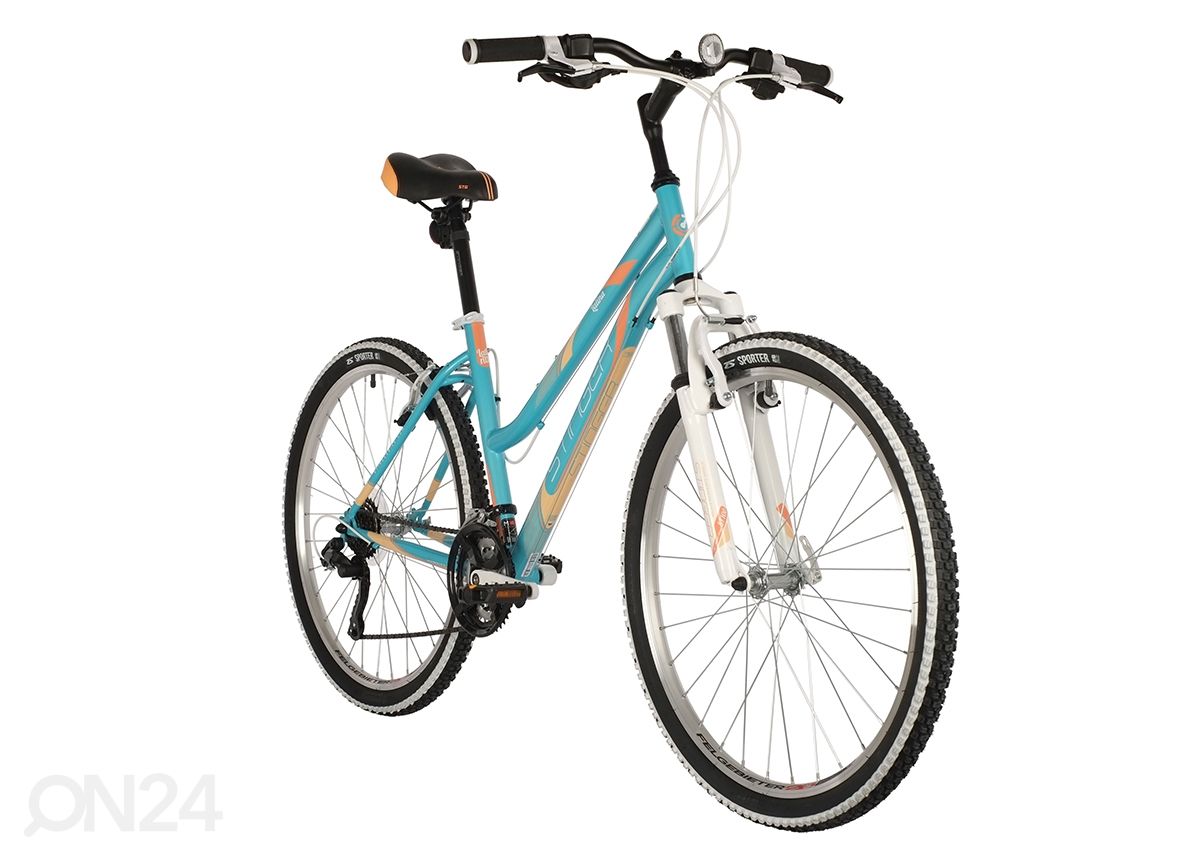 Naiste maastikuratas Stinger Latina Microshift 26", sinine suurendatud