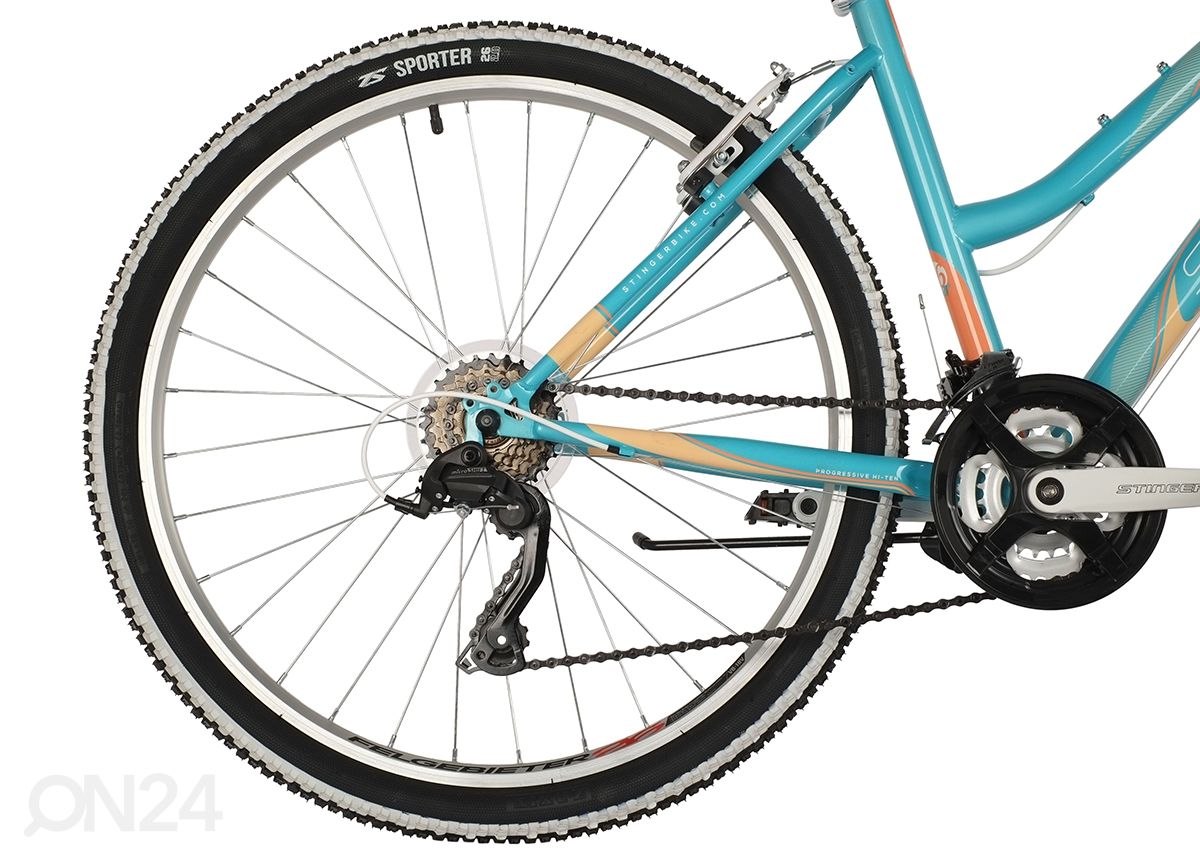 Naiste maastikuratas Stinger Latina Microshift 26", sinine suurendatud