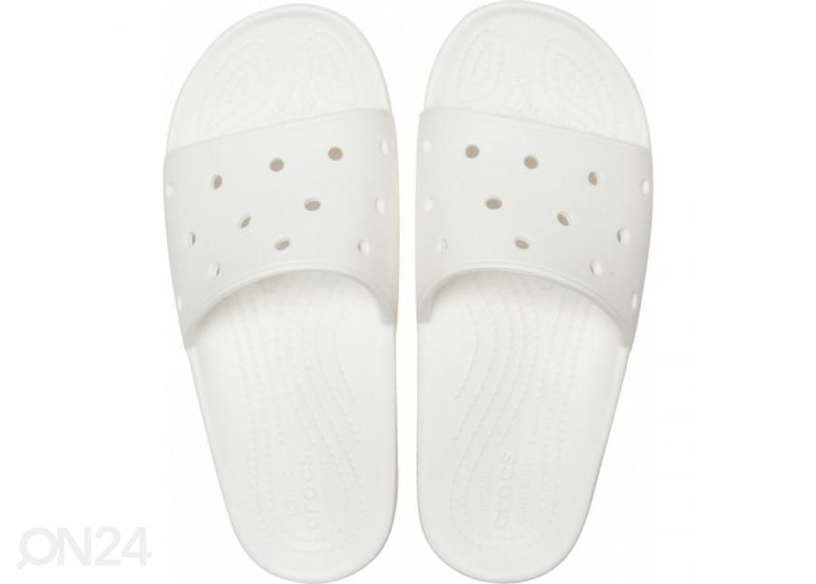 Naiste plätud Crocs Classic Slide W 206121 100 suurendatud
