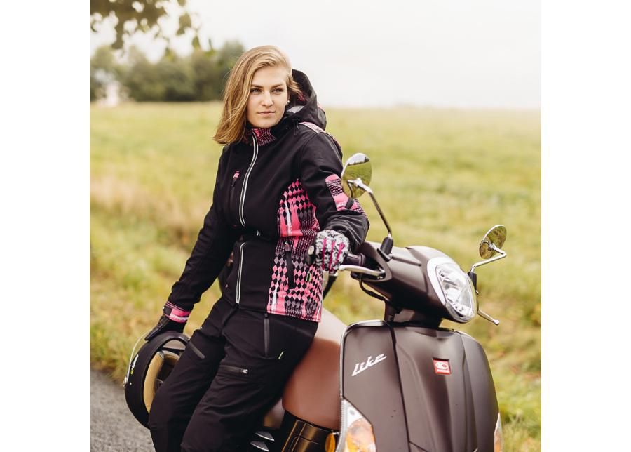 Naiste softshell mootorratta püksid W-TEC suurus XL suurendatud