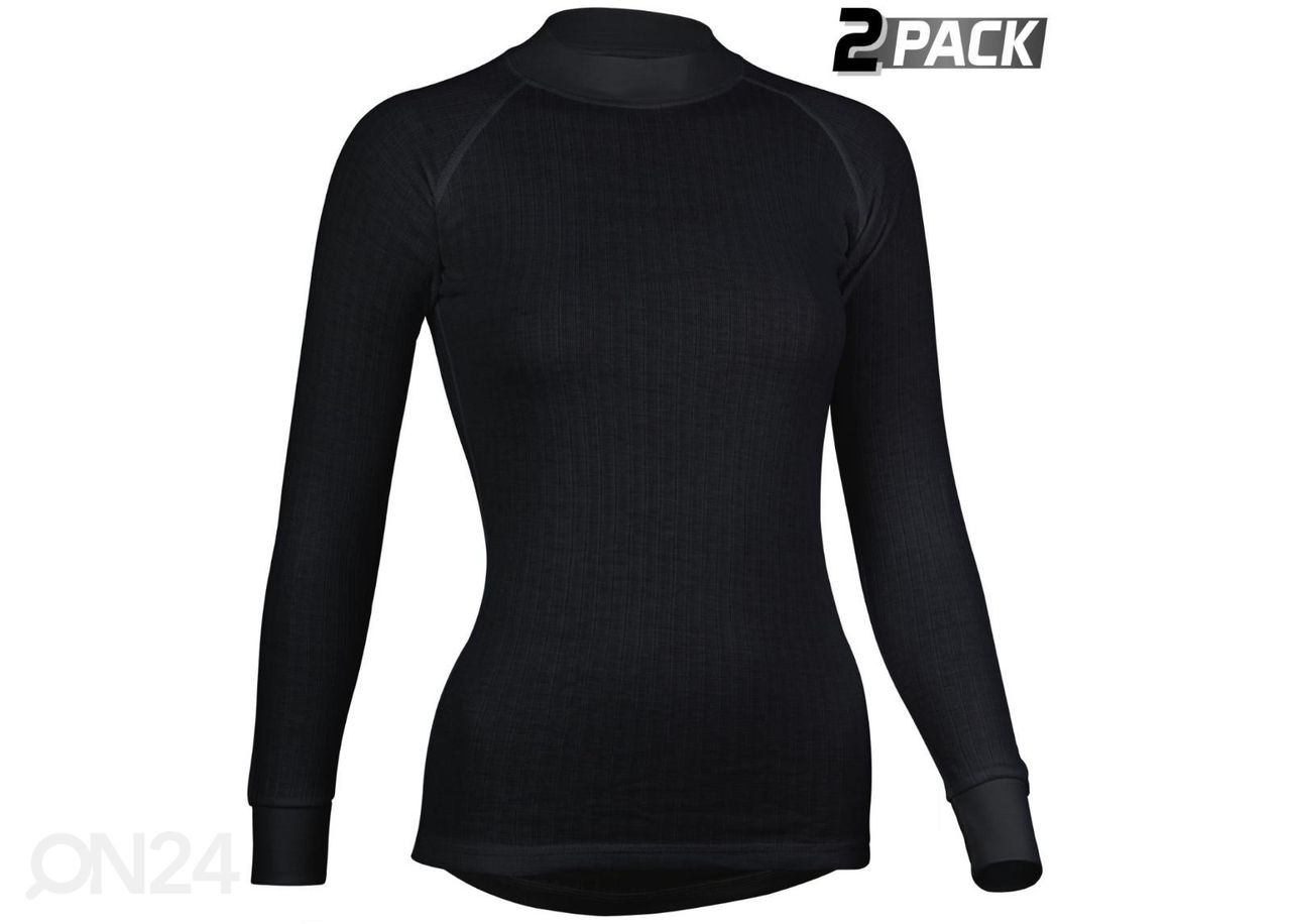 Naiste soojapesu särk Long Sleeve 2-Pakk suurendatud