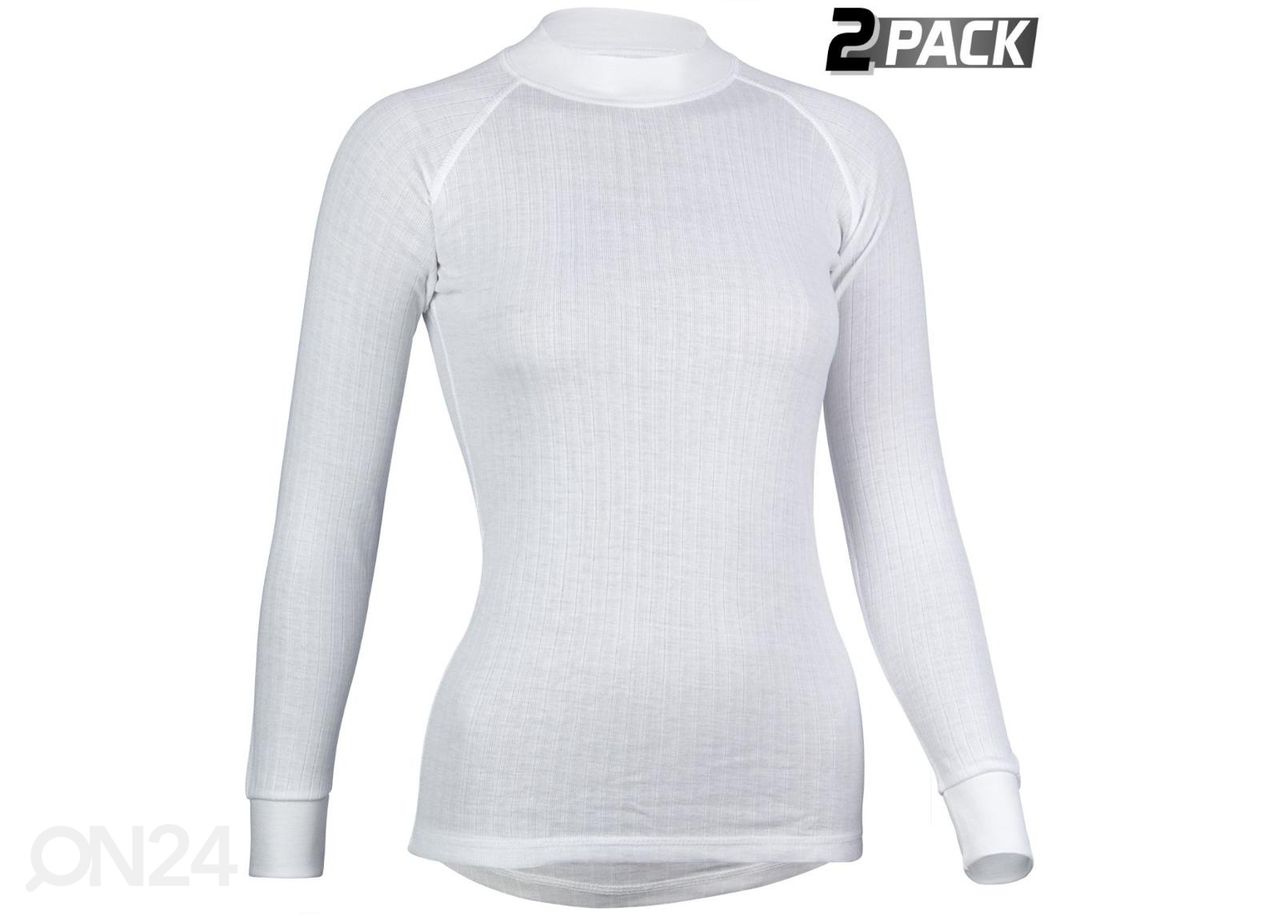 Naiste soojapesu särk Long Sleeve 2-Pakk suurendatud