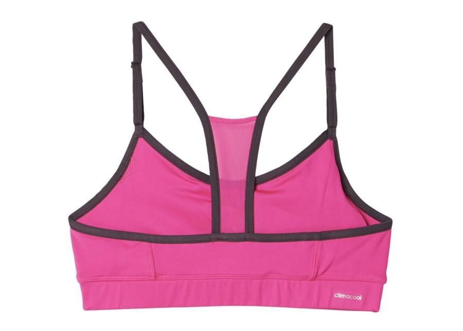 Naiste Spordi rinndahoidja adidas Strappy Bra Solid W AJ6571 suurendatud
