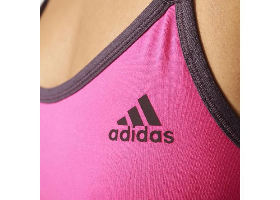 Naiste Spordi rinndahoidja adidas Strappy Bra Solid W AJ6571 suurendatud