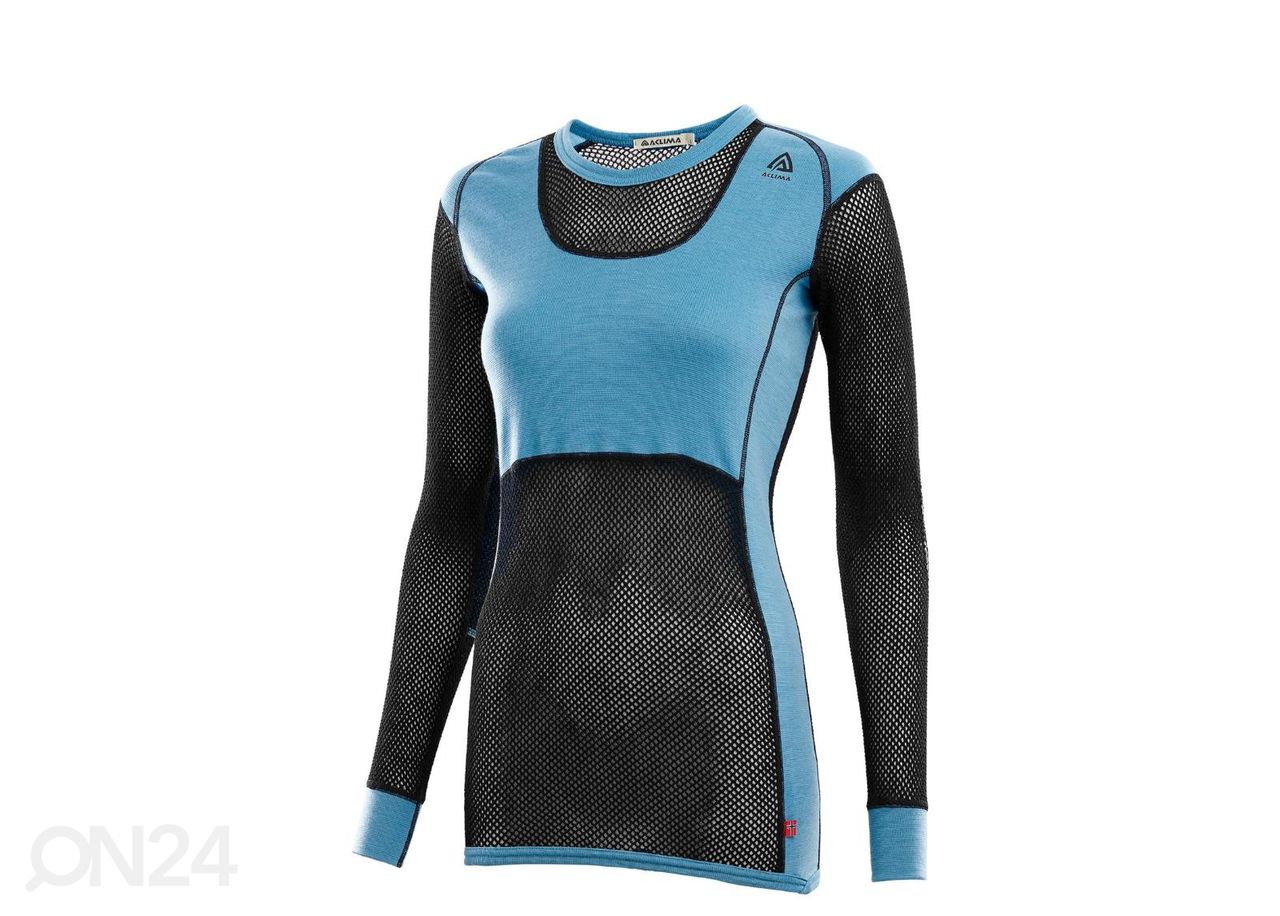 Naiste spordipesu pluus Aclima WOOLNET suurendatud