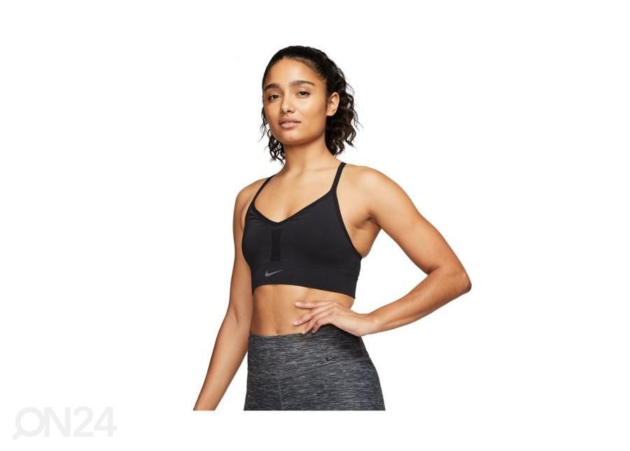 Naiste spordirinnahoidja Nike Indy Seamless suurendatud