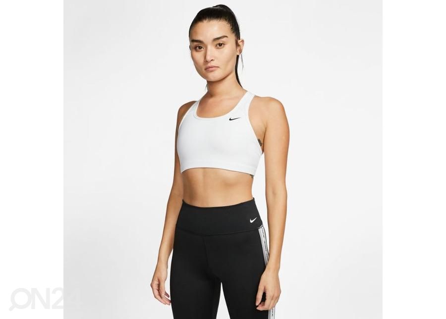 Naiste spordirinnahoidja Nike Swoosh W BV3630-100 suurendatud