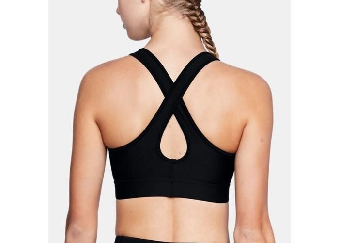 Naiste spordirinnahoidja Under Armour Mid Crossback W 1307200-001 suurendatud