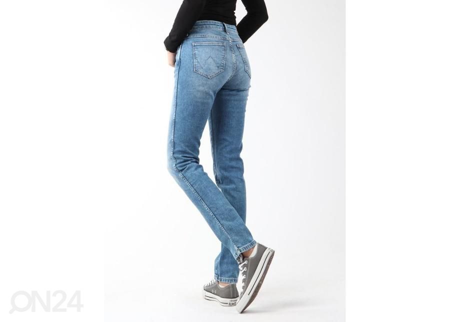 Naiste teksad Wrangler Boyfriend Best Blue suurendatud