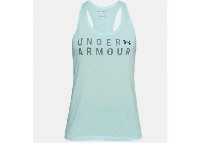 Naiste treeningmaika Under Armour Tborne Train Grph Twist Tank W 1309893-703 suurendatud