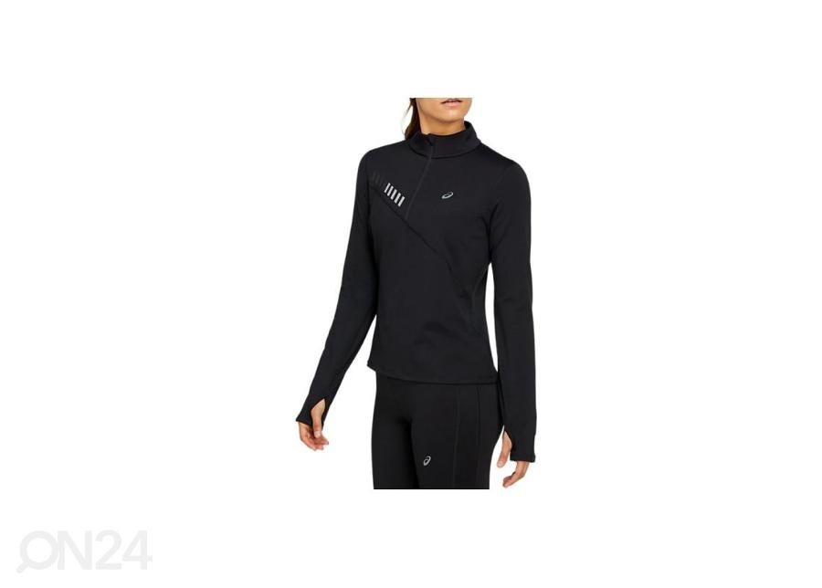 Naiste treeningsärk Asics Lite-Show Winter 1-2 Zip Top W suurendatud