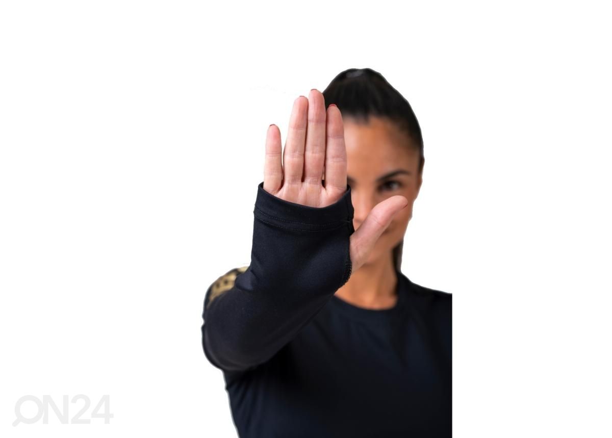 Naiste treeningsärk Nebbia Honey Bunny 821 must suurus XS suurendatud