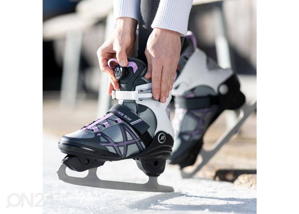 Naiste uisud K2 Alexis Ice Boa FB suurus 39,5 suurendatud