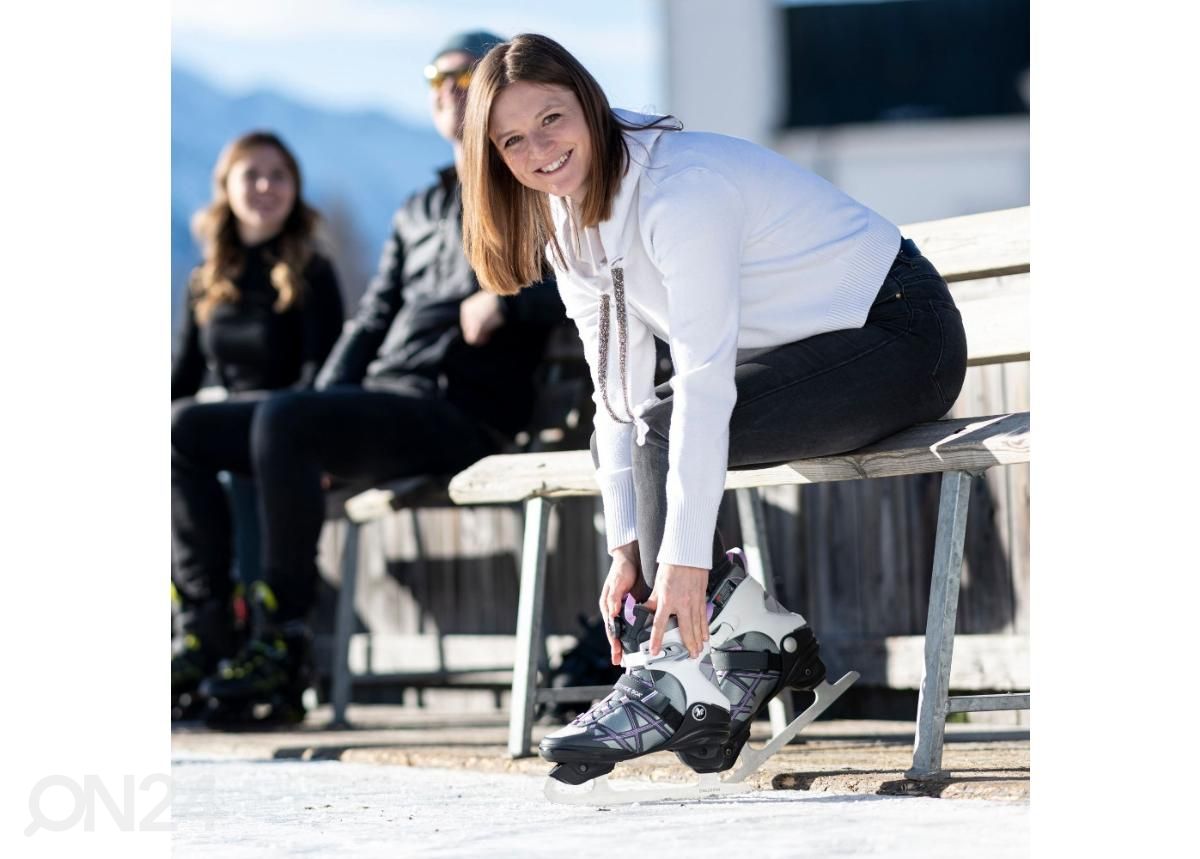 Naiste uisud K2 Alexis Ice Boa FB suurus 39,5 suurendatud