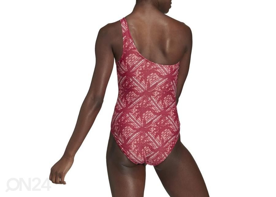 Naiste ujumistrikoo Adidas SH3.RO Asymetric Festivibes suurus 42 suurendatud