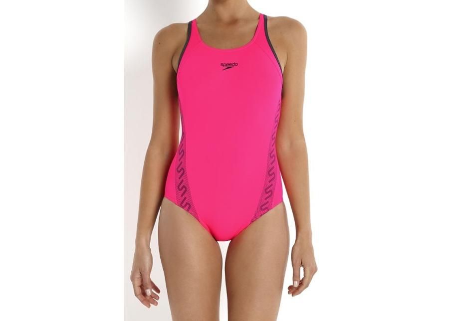Naiste ujumistrikoo Speedo Monogram Muscleback AF W 8-08733A600 suurendatud