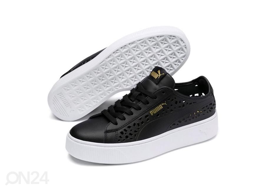 Naiste vabaajajalats Puma Vikky Stacked Laser Cut suurendatud