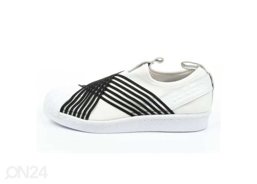 Naiste vabaajajalatsid Adidas Superstar Slipon W CG6013 suurendatud