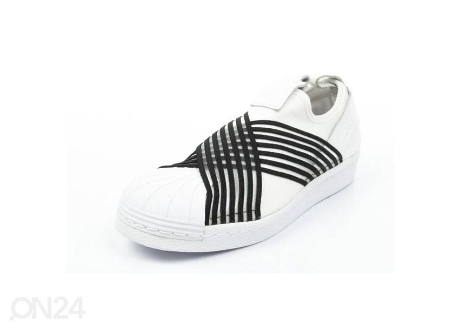 Naiste vabaajajalatsid Adidas Superstar Slipon W CG6013 suurendatud