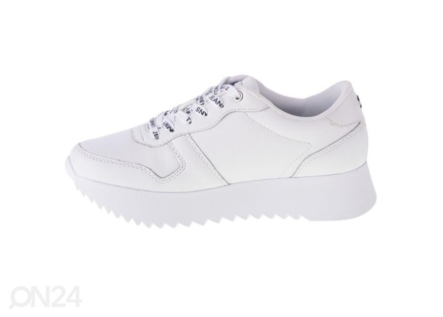 Naiste vabaajajalatsid Tommy Hilfiger High Cleated Leather W suurendatud