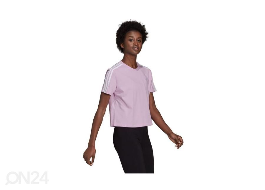 Naiste vabaajasärk Adidas Essentials Loose Crop suurendatud