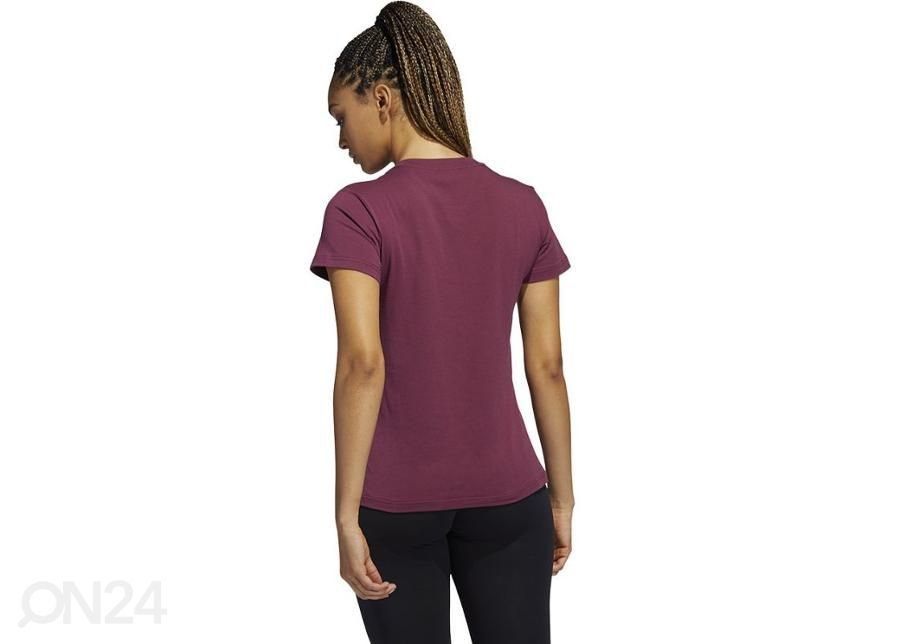 Naiste vabaajasärk Adidas Holiday Graphic Tee suurendatud