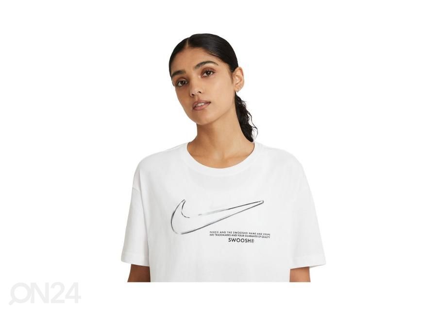 Naiste vabaajasärk Nike NSW Boy Swoosh suurendatud
