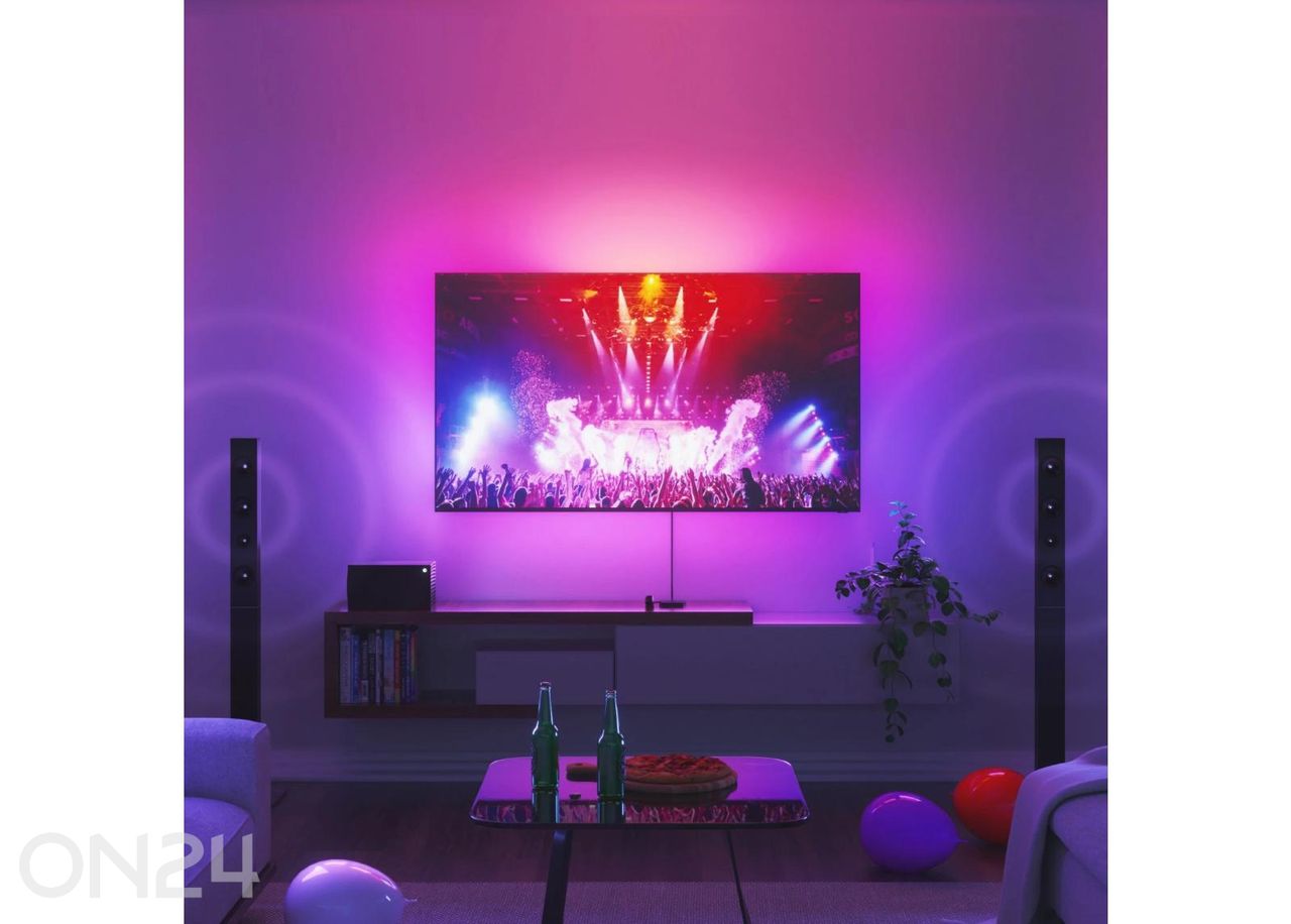 Nanoleaf 4D teleri ekraanipeegelduse ja valgusribade komplekt (kuni 85'' telerile või monitorile) suurendatud