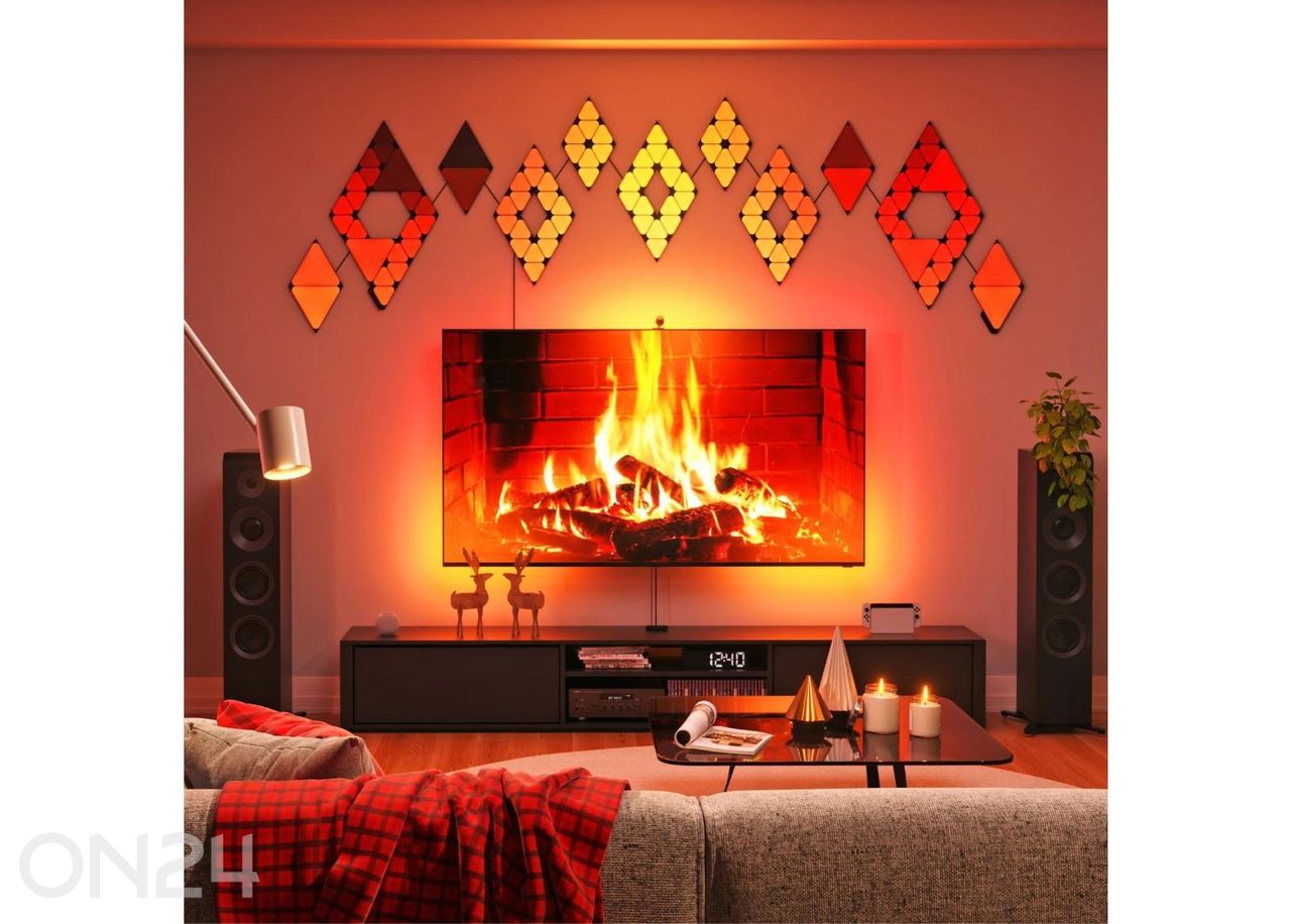 Nanoleaf 4D V2 teleri ekraanipeegelduse ja valgusribade komplekt (kuni 65'' telerile või monitorile) suurendatud