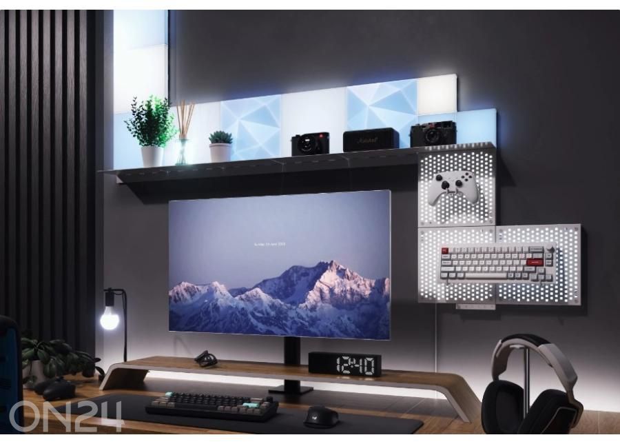 Nanoleaf Blocks Big Squares stardikomplekt (6 paneeli) suurendatud