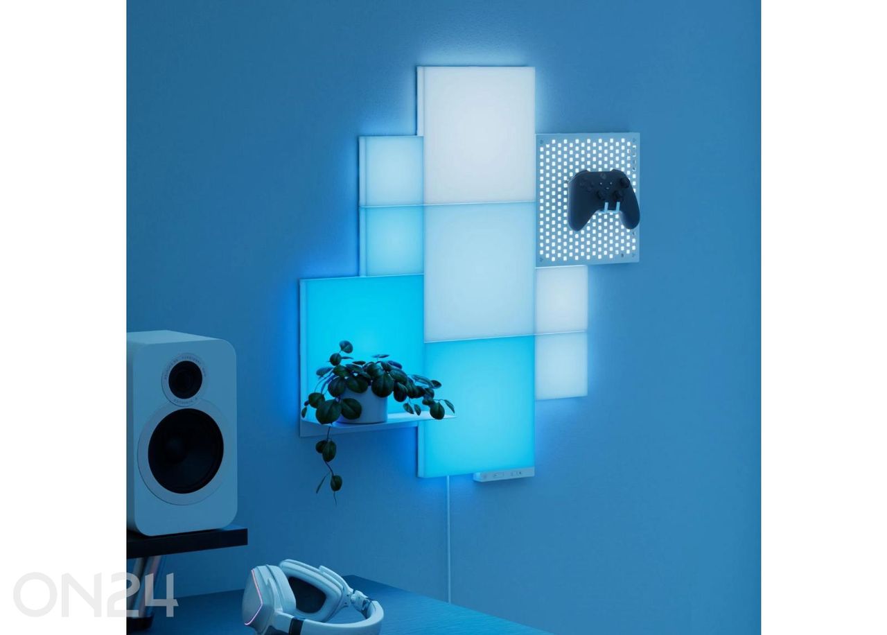 Nanoleaf Blocks Combo stardikomplekt (10 paneeli) suurendatud