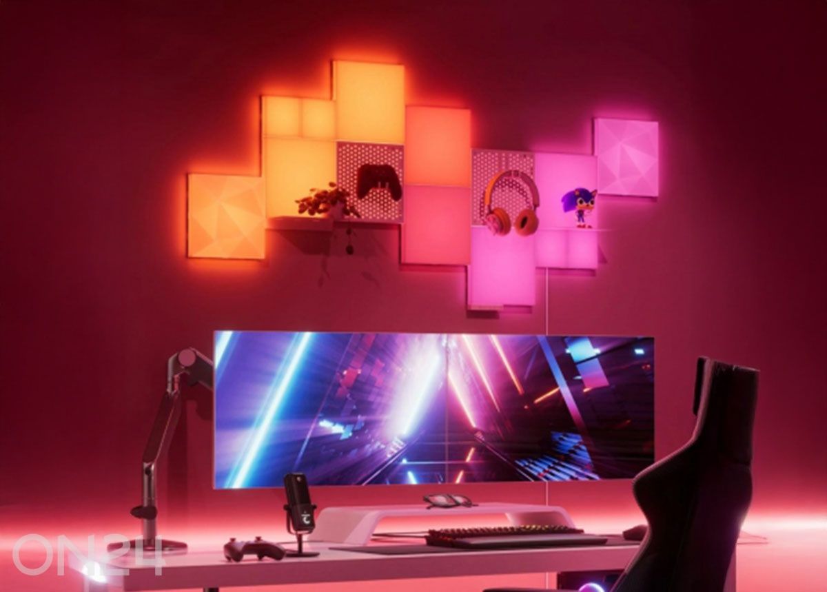 Nanoleaf Blocks Combo stardikomplekt (10 paneeli) suurendatud