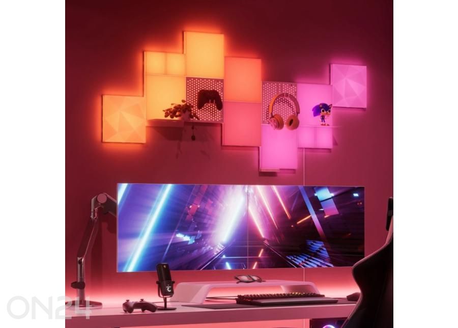 Nanoleaf Blocks riiulilaienduskomplekt (2 tk) suurendatud