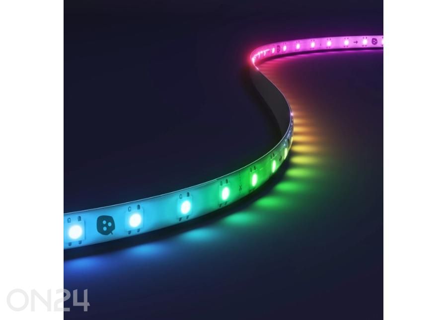 Nanoleaf Essentials Matter nutikas adresseeritav mitmevärviline HD valgusriba 5 m (300 LED-i) suurendatud