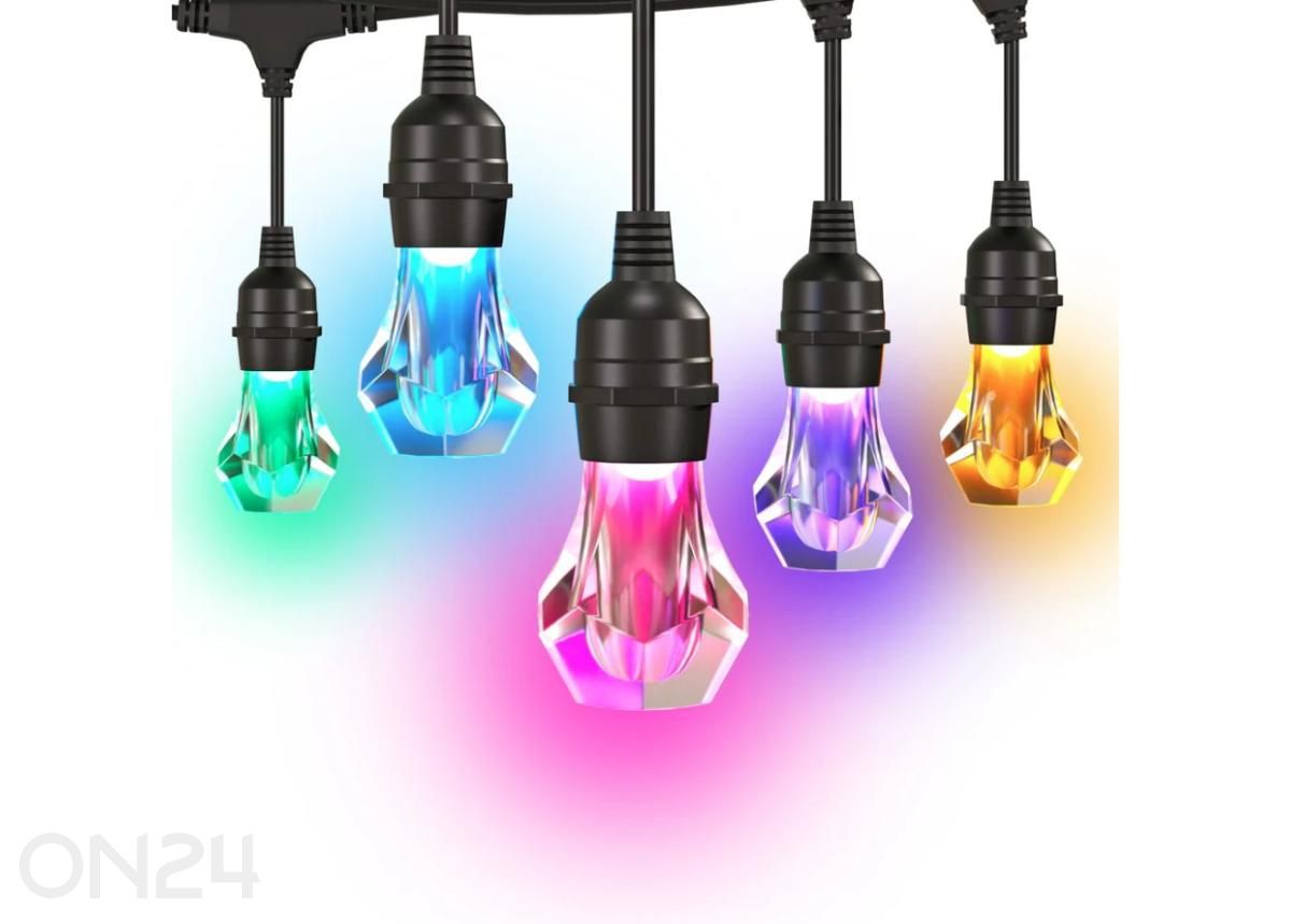 Nanoleaf Essentials Matter nutikas mitmevärviline välisvalgusti – 15 m stardikomplekt suurendatud