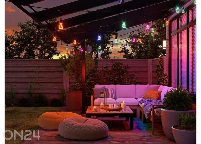Nanoleaf Essentials Matter nutikas mitmevärviline välisvalgusti – 30 m stardikomplekt suurendatud