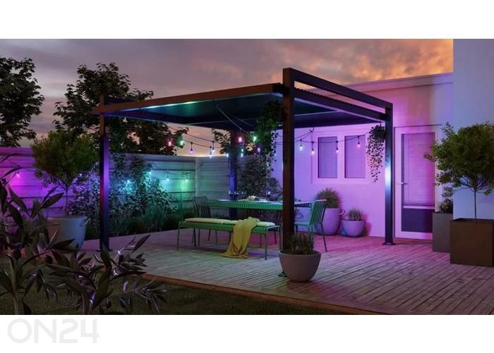 Nanoleaf Essentials Matter nutikas mitmevärviline välisvalgusti – 30 m stardikomplekt suurendatud