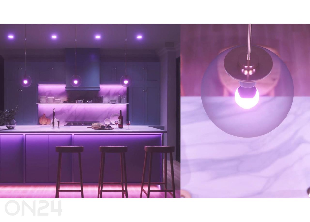 Nanoleaf Essentials Matter Wi-Fi GU10 nutipirn (3 tk komplektis) suurendatud