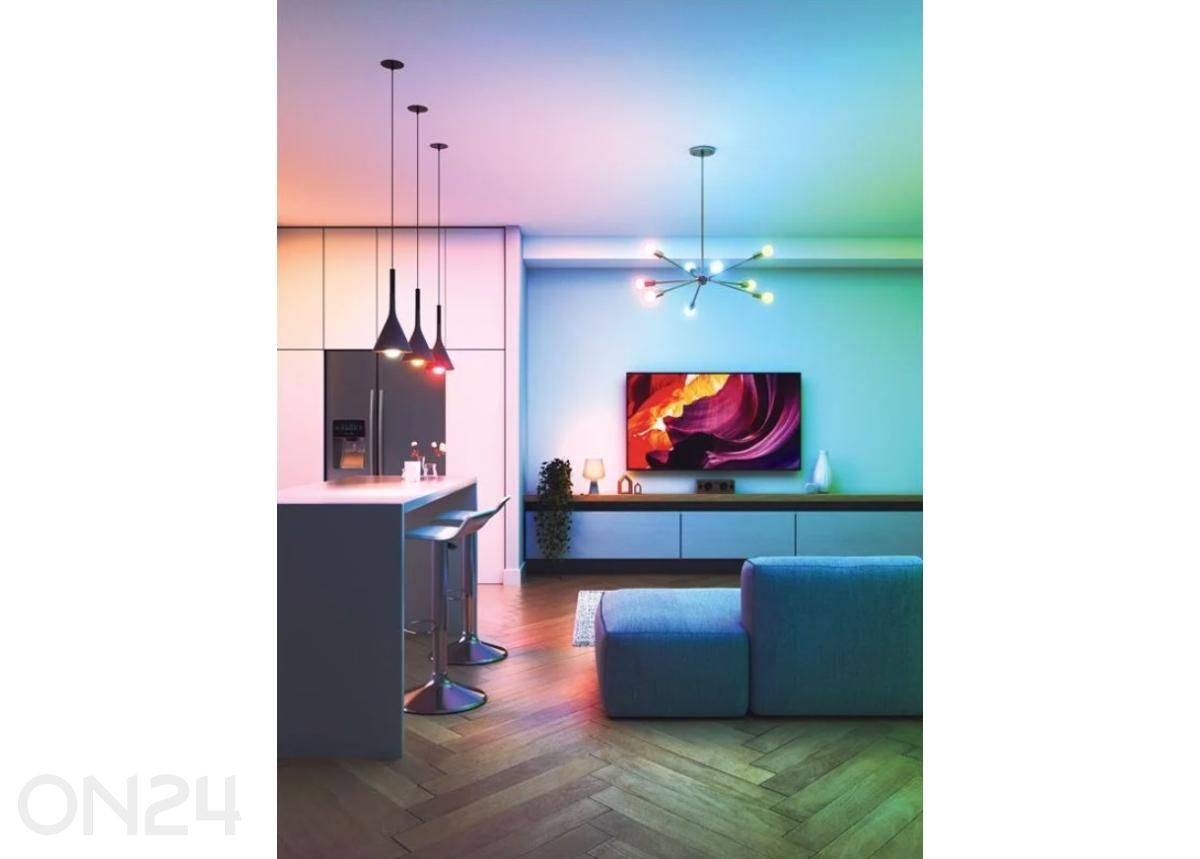 Nanoleaf Essentials Matter WI-Fi nutipirn A60 E27 (2 tk komplektis) suurendatud