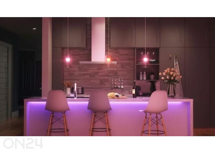 Nanoleaf Essentials Matter WI-Fi nutipirn A60 E27 (4 tk komplektis) suurendatud