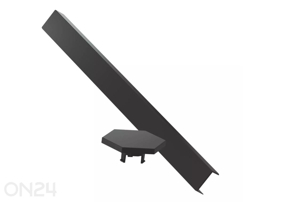 Nanoleaf Lines Skin Black Matte paneelikatete ja kinnituskorkide komplekt (9 katet) suurendatud