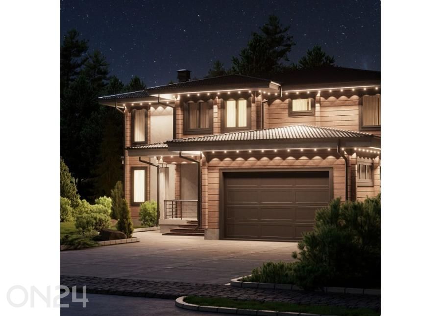 Nanoleaf nutikas mitmevärviline püsivalgusti välitingimustesse – laienduskomplekt (5 m) suurendatud