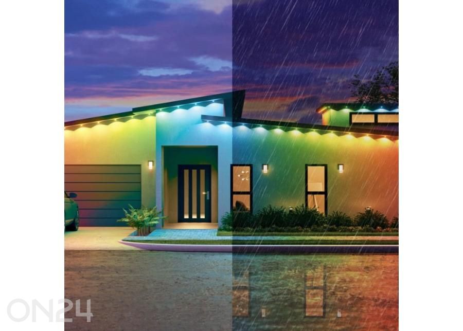 Nanoleaf nutikas mitmevärviline püsivalgusti välitingimustesse – laienduskomplekt (5 m) suurendatud