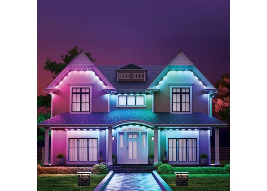 Nanoleaf nutikas mitmevärviline püsivalgusti välitingimustesse – laienduskomplekt (5 m) suurendatud