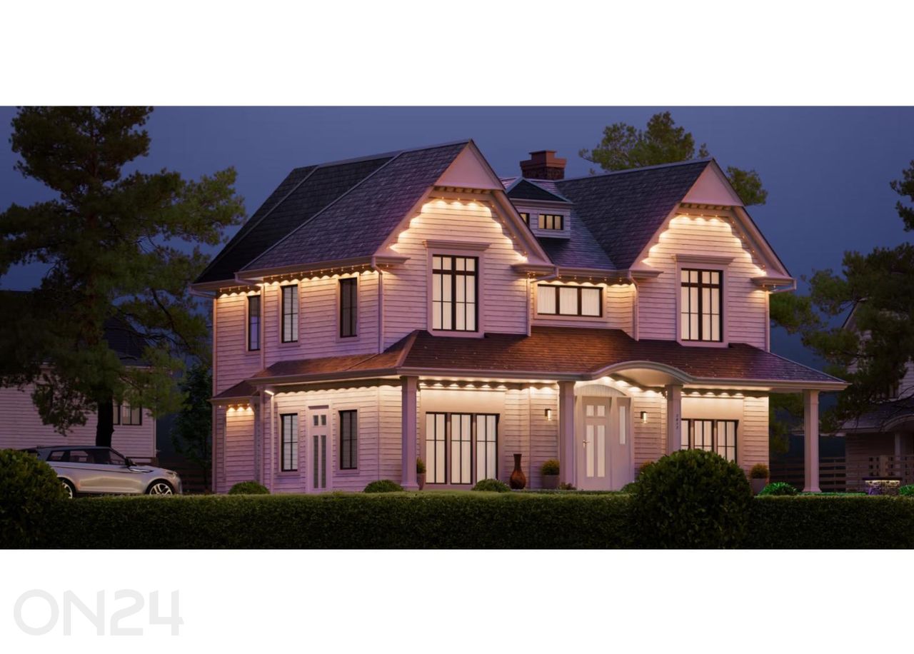 Nanoleaf nutikas mitmevärviline püsivalgusti välitingimustesse – stardikomplekt (15 m) suurendatud