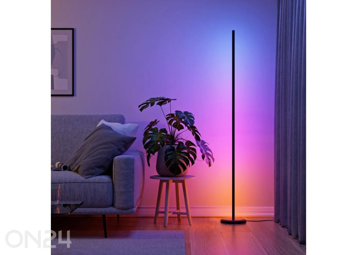 Nanoleaf nutikas põrandalamp Matter Wi-Fi (22 W), must suurendatud