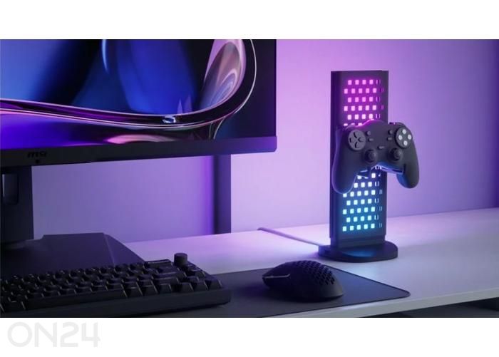 Nanoleaf perforeeritud valgustatud lauadokk suurendatud