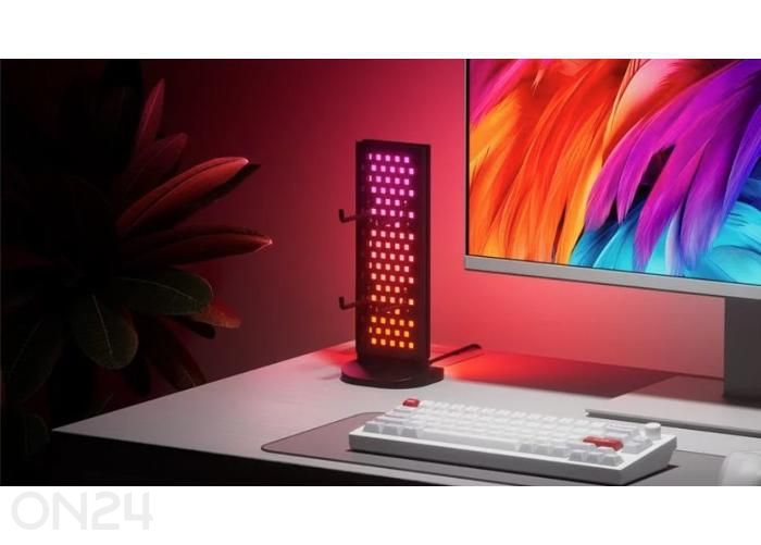 Nanoleaf perforeeritud valgustatud lauadokk suurendatud