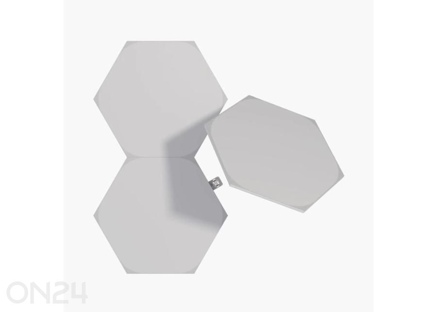 Nanoleaf Shapes Hexagons laienduskomplekt (3 paneeli) suurendatud
